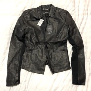 New Express vegan leather jacket